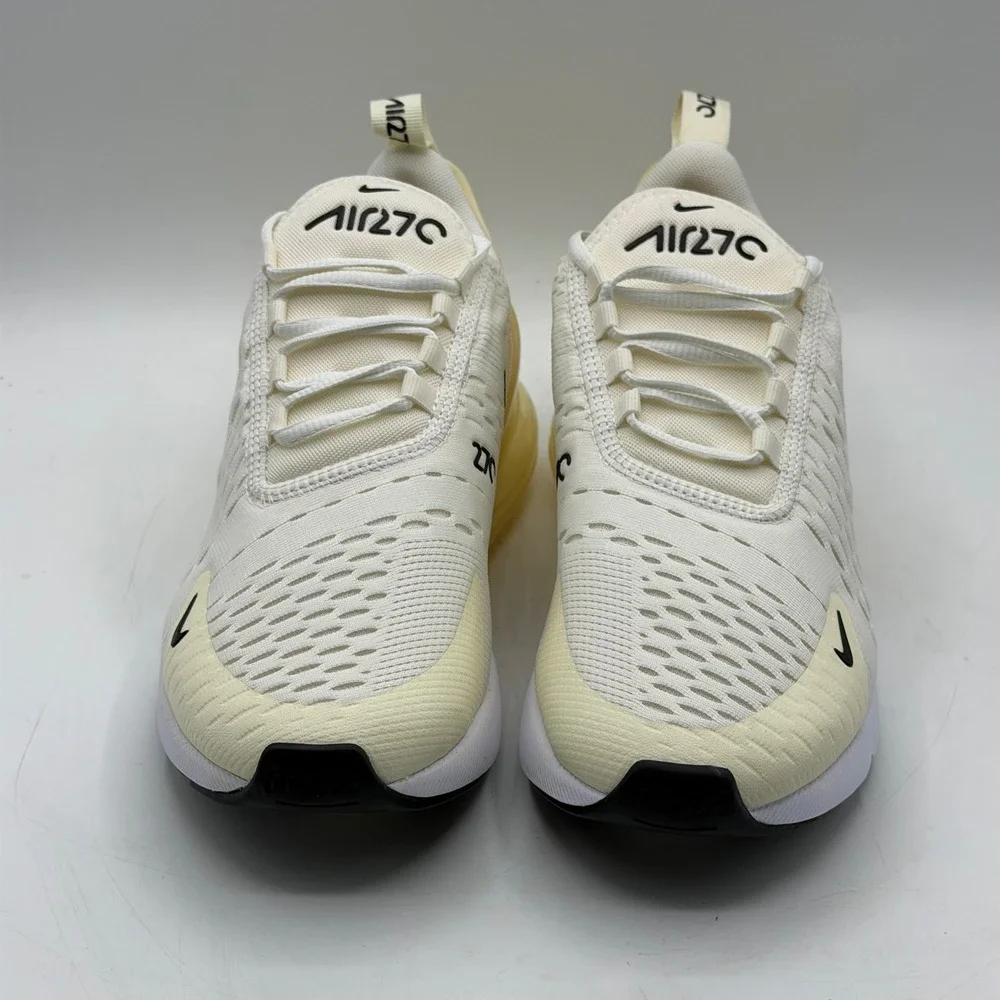 Nike Air Max 270 Womens 7.5 Coconut Milk Cream Sneaker AH6789-124 Athleisure Run